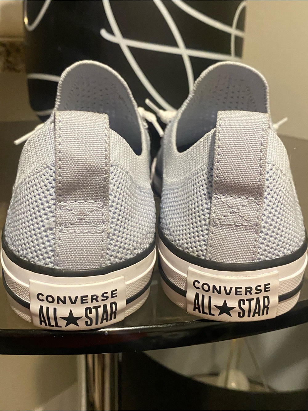 Converse All Star Slip-On Light Blue Low Top Sneakers ~ Sz 8 - Picture 7 of 8